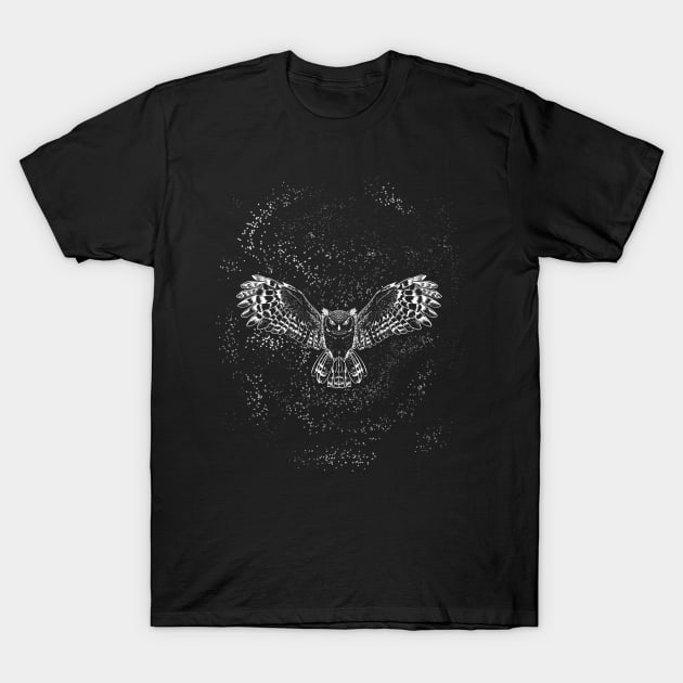 Night owl spiritual spirit animal bird T-Shirt by MugDesignStore